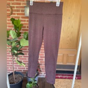Athleta Delaney Herringbone Tight Leggings (Size Small)